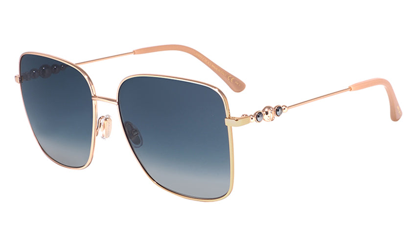 Jimmy Choo Megs Pink Crystal Sunglasses – Designer Daydream