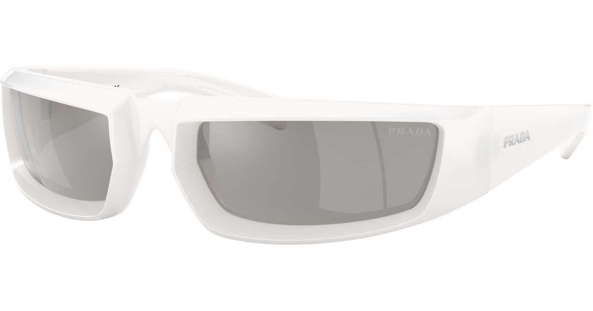 Prada PR29YS Runway Sunglasses in White – Designer Daydream