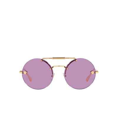 Versace VE2244 Violet Round Medusa Sunglasses