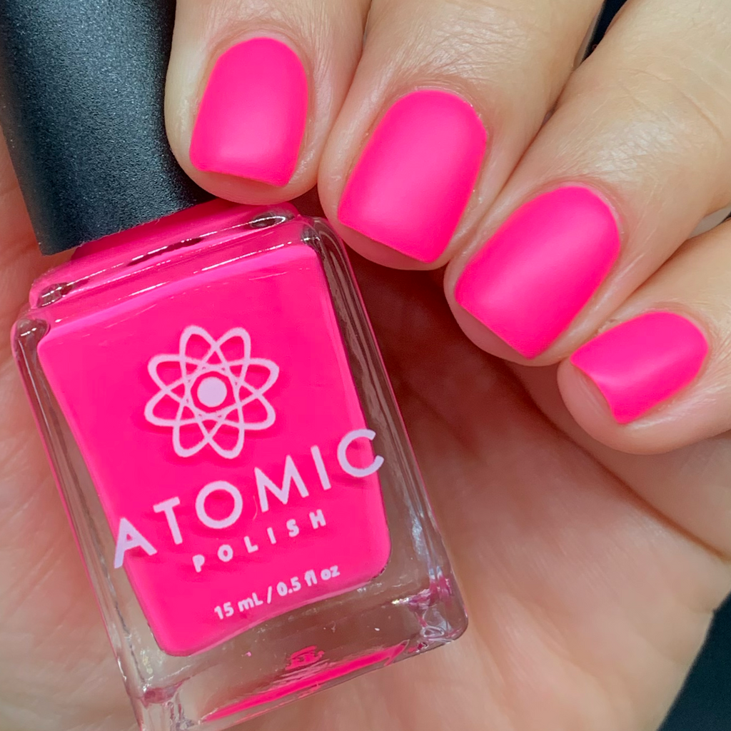 Pastel Neon (Ne) Hot Pink – Atomic Polish