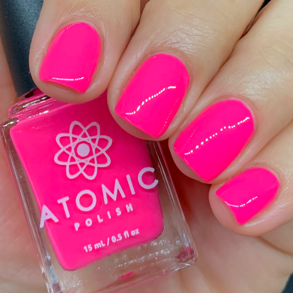 Pastel Neon (Ne) Hot Pink – Atomic Polish