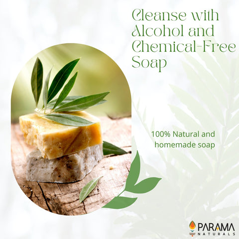 chemical free face and body soap