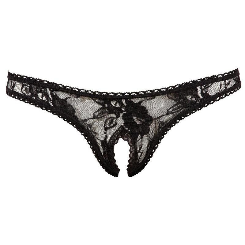 Black thong open crotch – FeelGoodStore UK