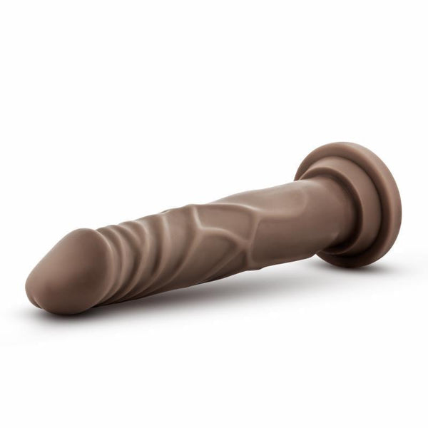 Dr. Skin - Realistic Dildo With Suction Cup 7.5'' - Chocolate - Feel Good Store UK