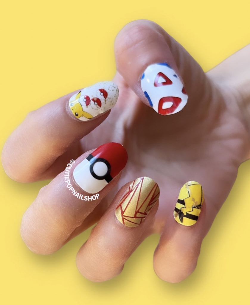 40 Badass Anime Nails For The Ultimate Fan