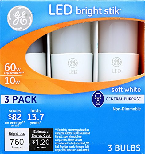 ge lighting 79368 led bright stik