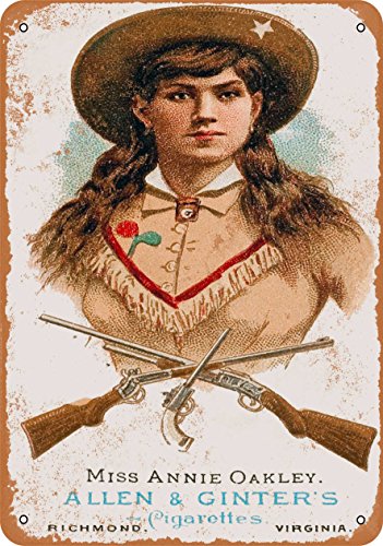 Wall-Color 7 x 10 Metal Sign - 1887 Annie Oakley - Vintage Look – HomeLoft  - Europe