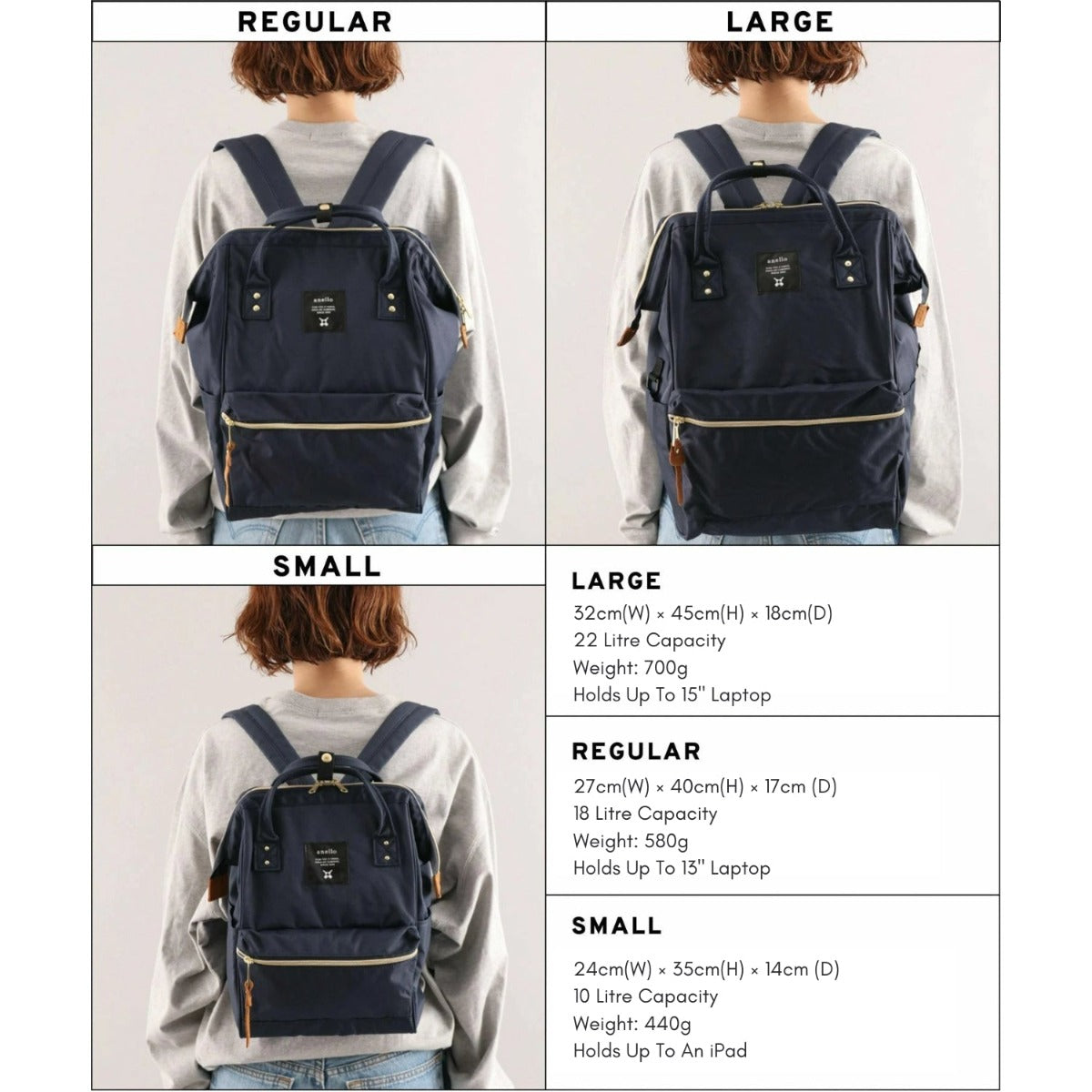 What Fits in a Small Anello Backpack? 