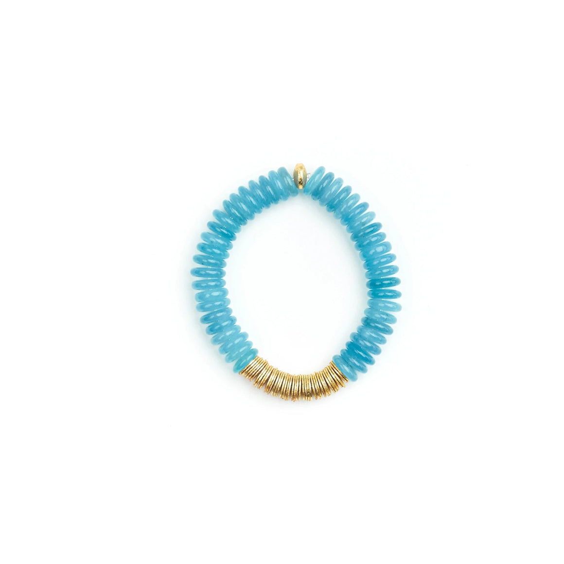 sky blue bracelet