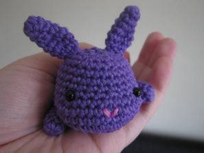 Free Lazy Bunny Crochet Amigurumi Pattern 7