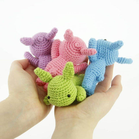 Free Lazy Bunny Crochet Amigurumi Pattern Hands