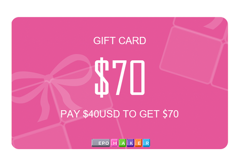 Pay $40 only to get a $70 gift card