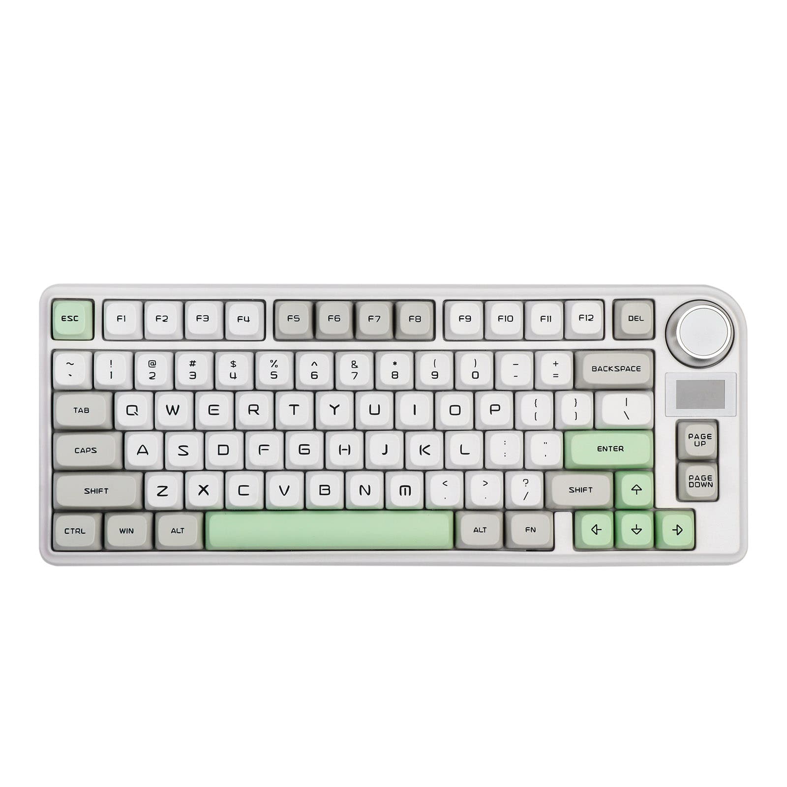 Epomaker TH80-X Grey Green / Gateron Black Switch