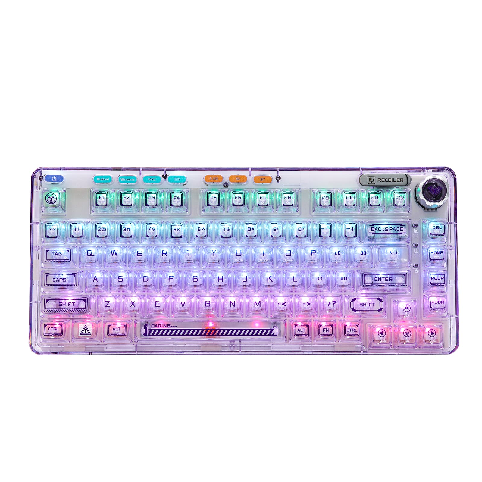 AULA F81 Purple / Ice Soul Switch