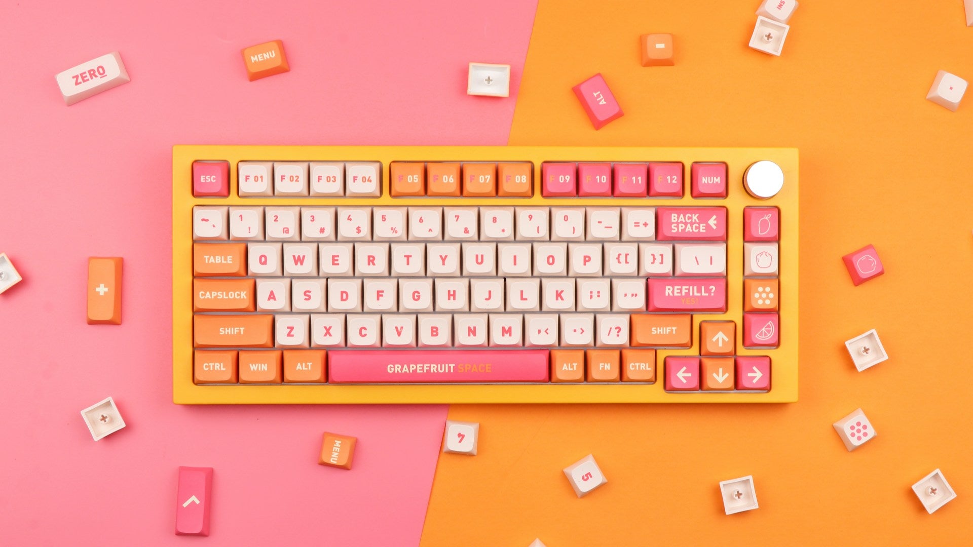 Epomaker Mango Dessert Keycaps Set