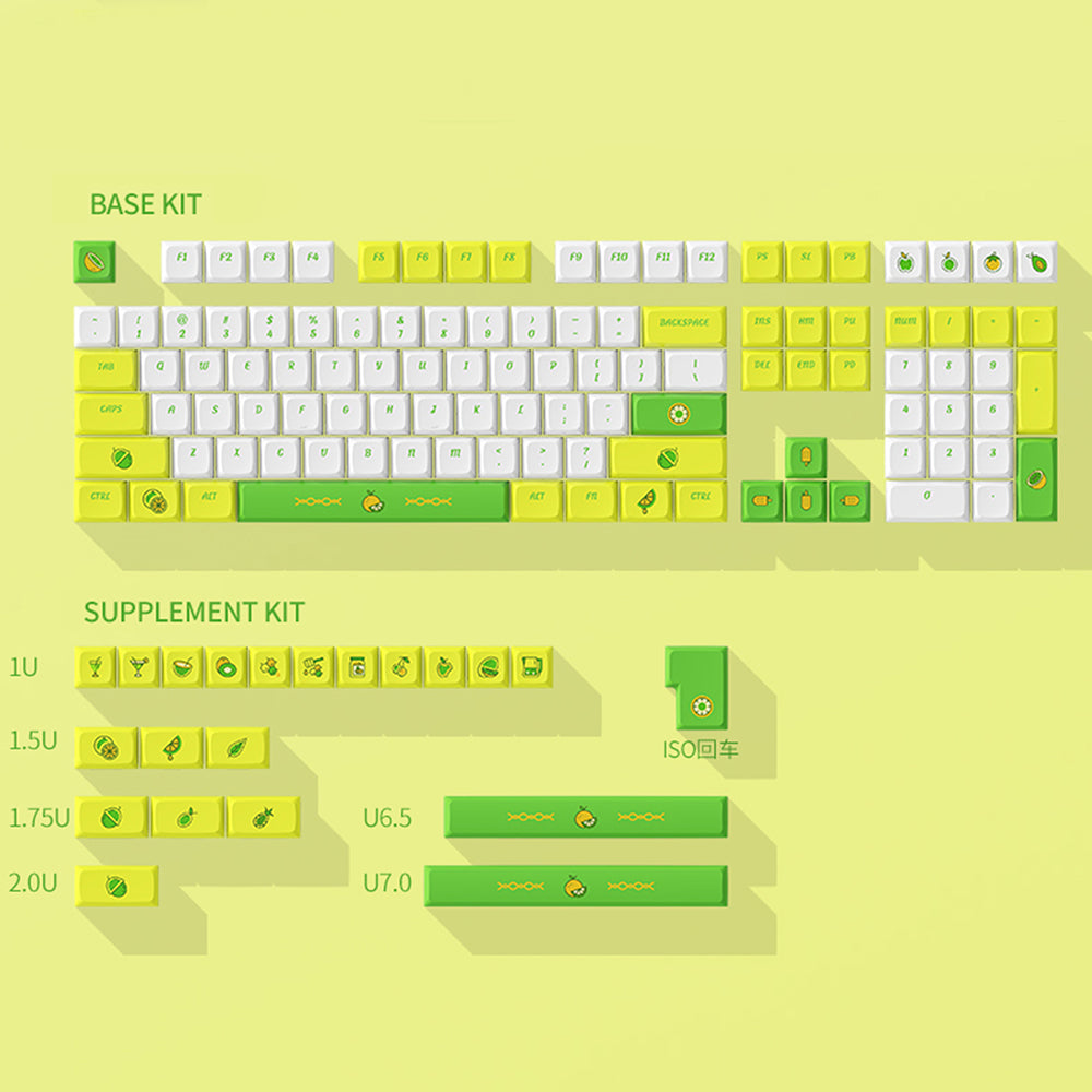 lemon keycaps