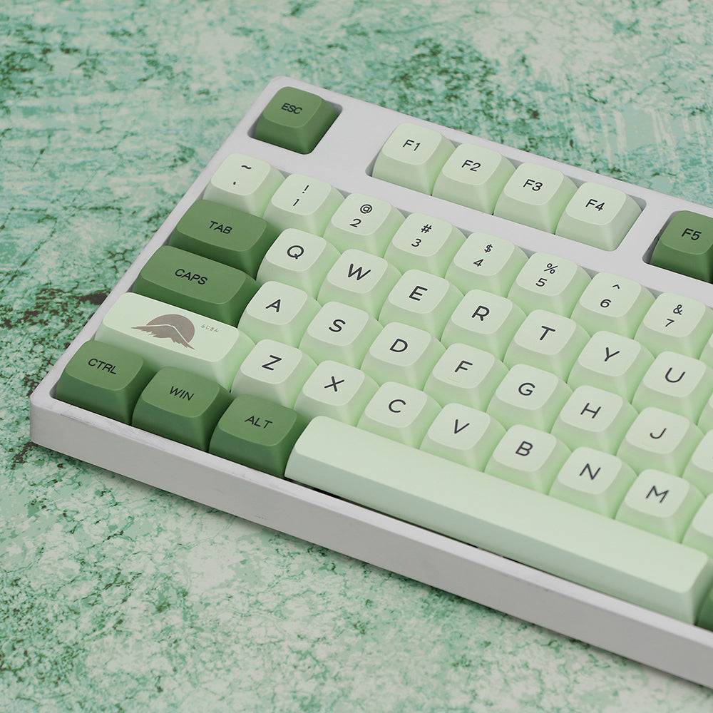 matcha green keycap set