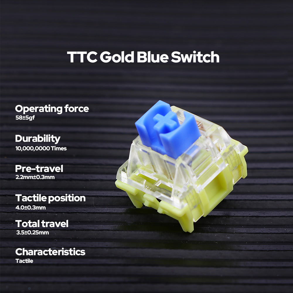 ttc gold blue switch