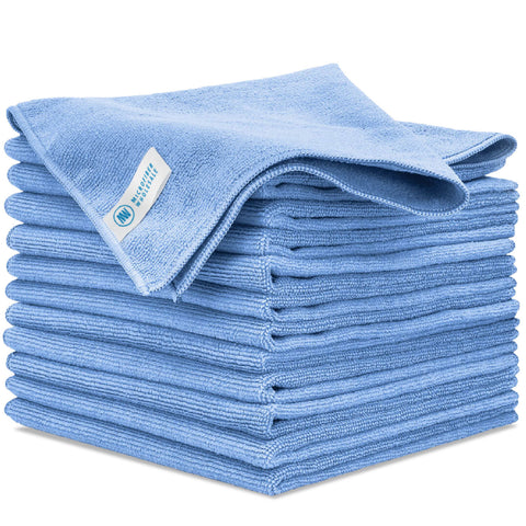 6pc Microfiber Cleaning Cloths Auto Polishing Towels Wash Rag Super Soft  11X12 