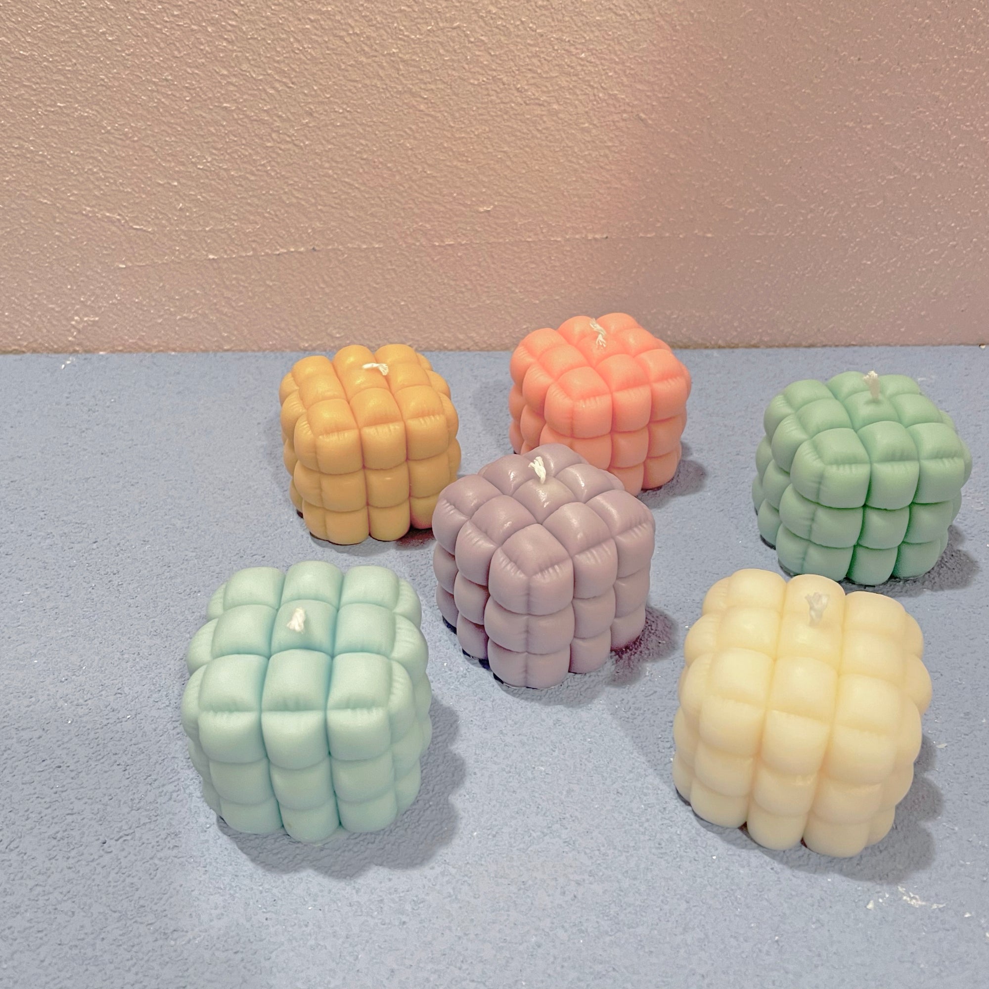 3 set of Colorful Small Bubble Candles │ Kawaii Candle – Yui Brooklyn