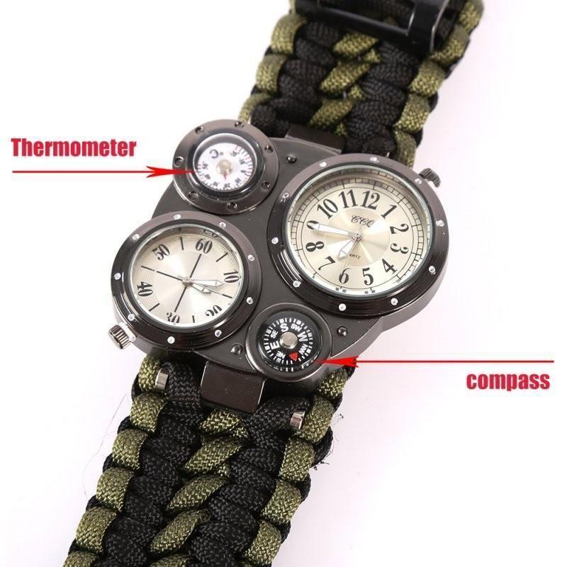 paracord bracelet watch