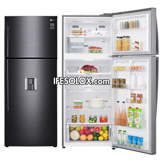 LG 889 Litres 2 Star Frost Free Inverter Linear French Door Refrigerator  (InstaView Door-in-Door, GR-X31FMQHL, Matt Black)