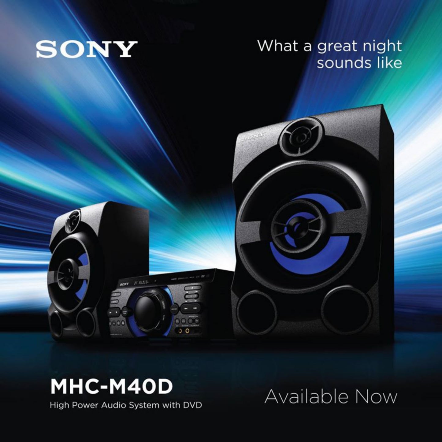 sony mhc40d