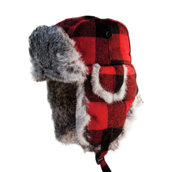 Buffalo Plaid Trucker Cap