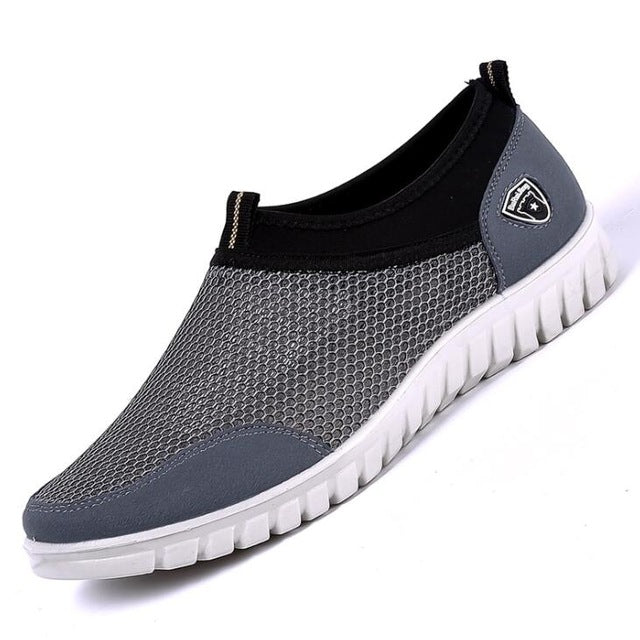 mens slip on mesh sneakers