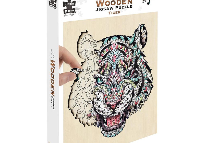 Wooden Puzzle - Tiger image