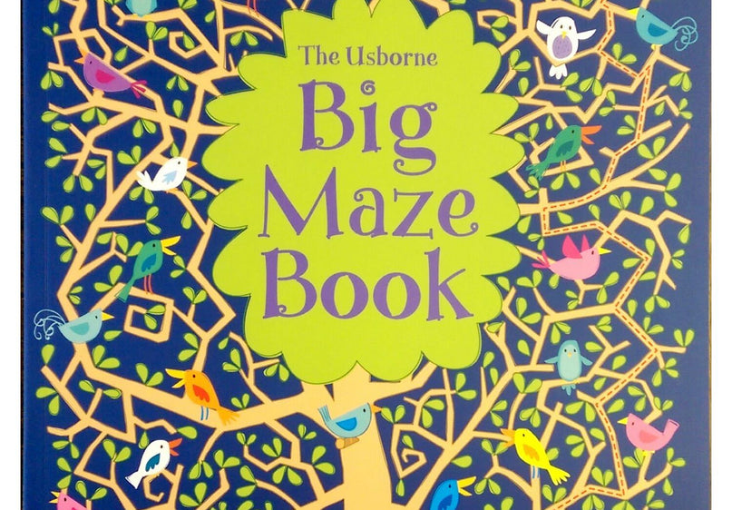 Usborne Big Maze Book image