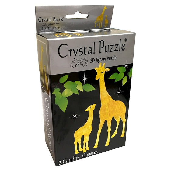Crystal Puzzle - Giraffe Family image