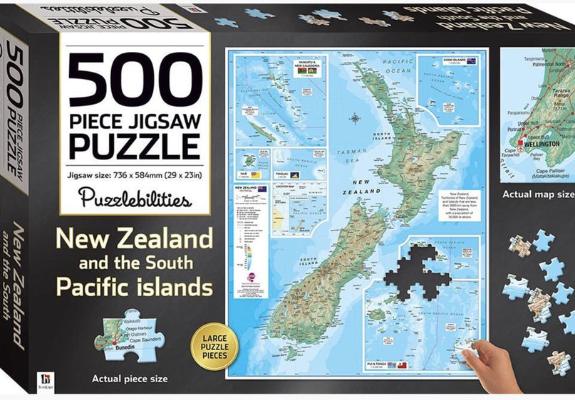 New Zealand Jigsaw 500pc image