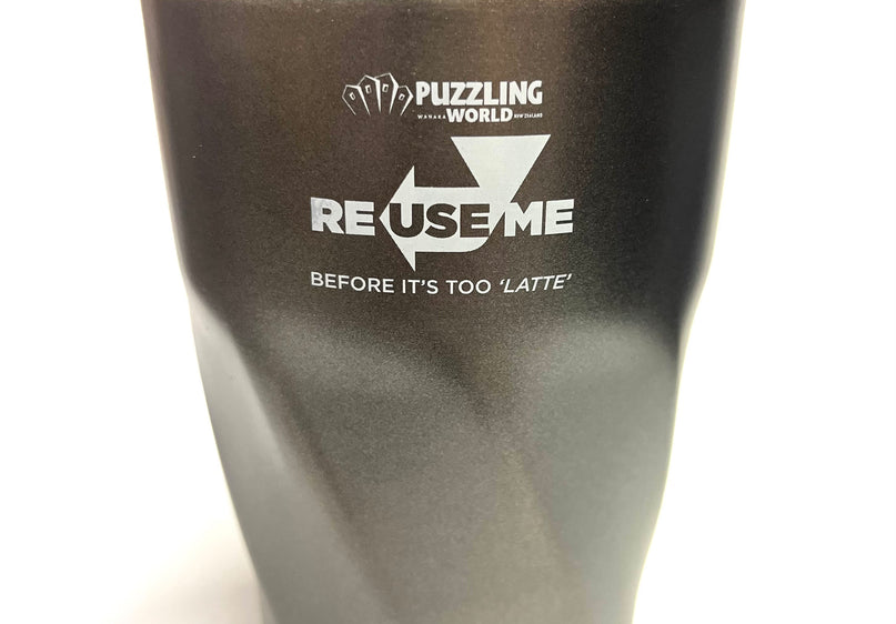 PW Re-Use Coffee Cup LG-Gunmetal image