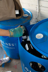 Glass Recycling in New Orleans at Glass Half Full