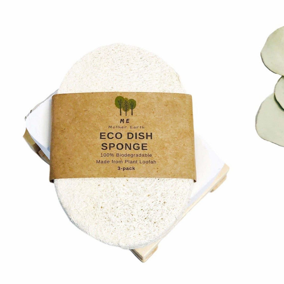 Eco Dish Sponges - Single Layer 3-Pack