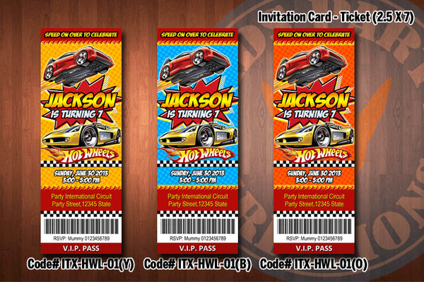 hot wheels tickets