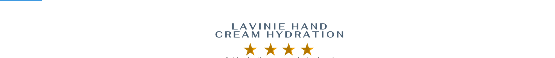 LAVINIE Hand Cream Hydration