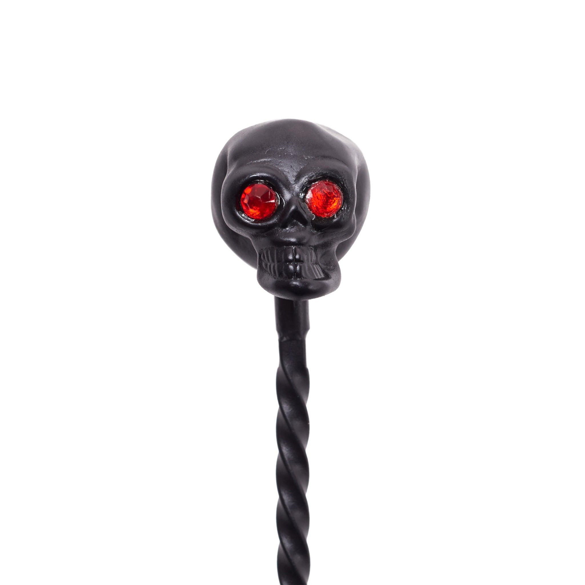 SKULL BARSPOON / MATTE BLACK / 33cm