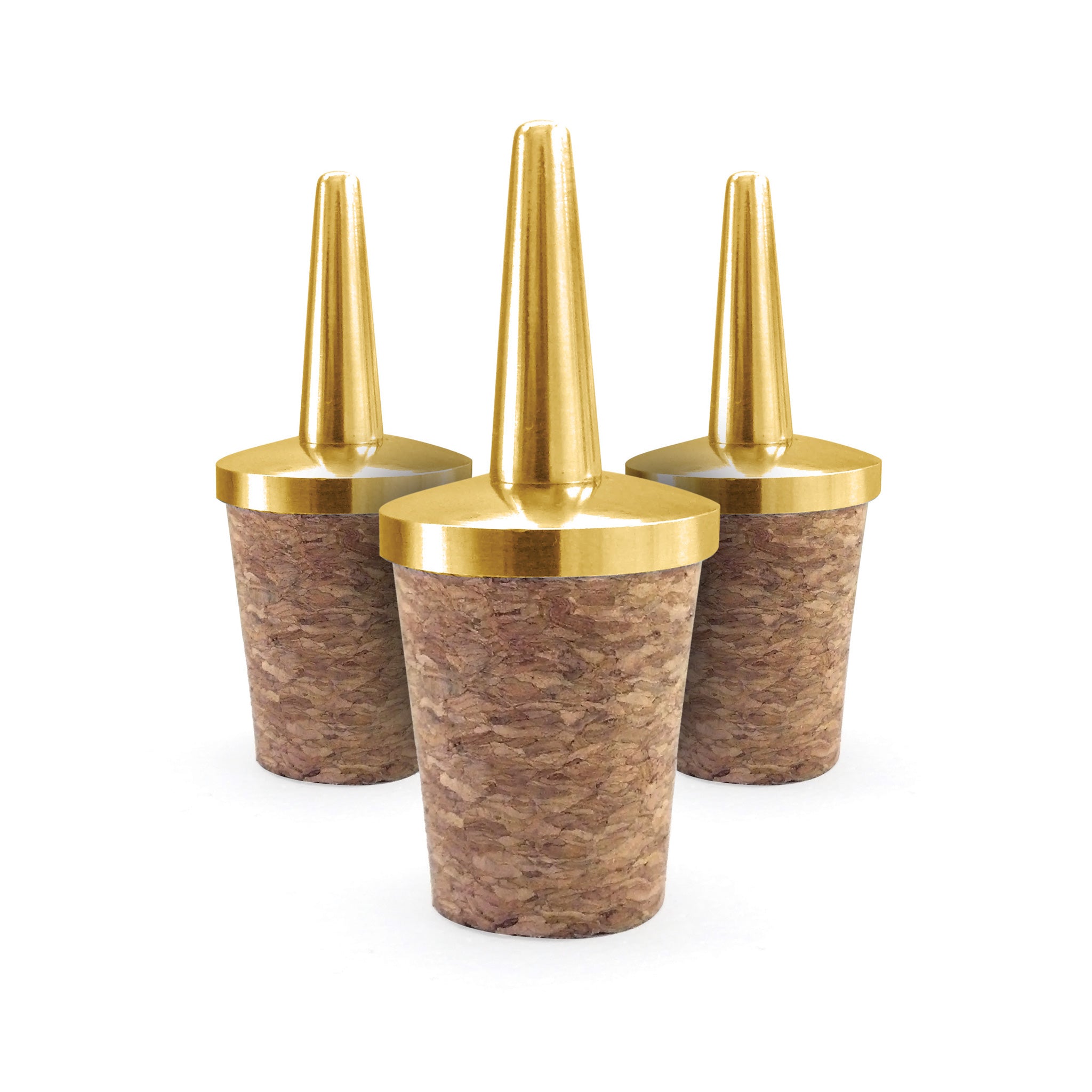 DASHER TOP – GOLD-PLATED / PACK OF 3