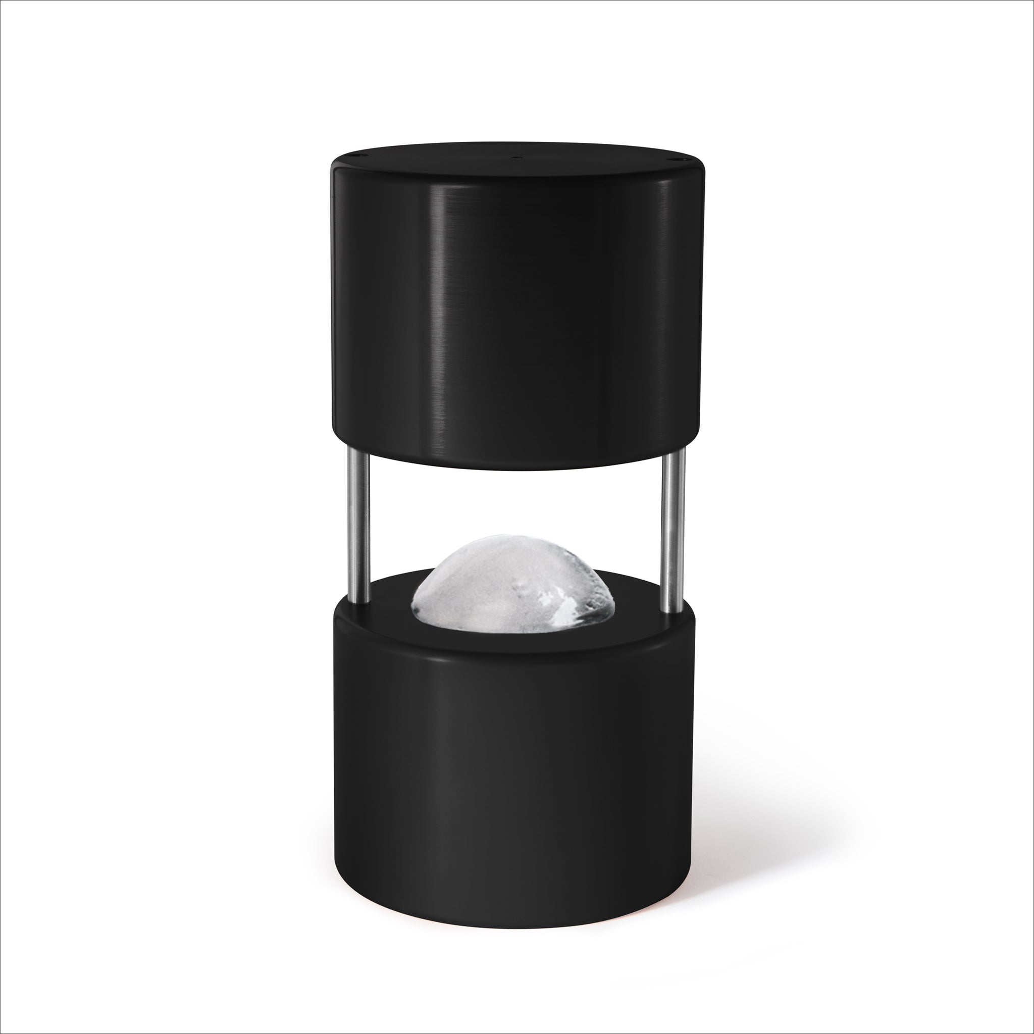 55mm ICE BALL MAKER – AEROSPACE GRADE ALUMINUM / BLACK FINISH