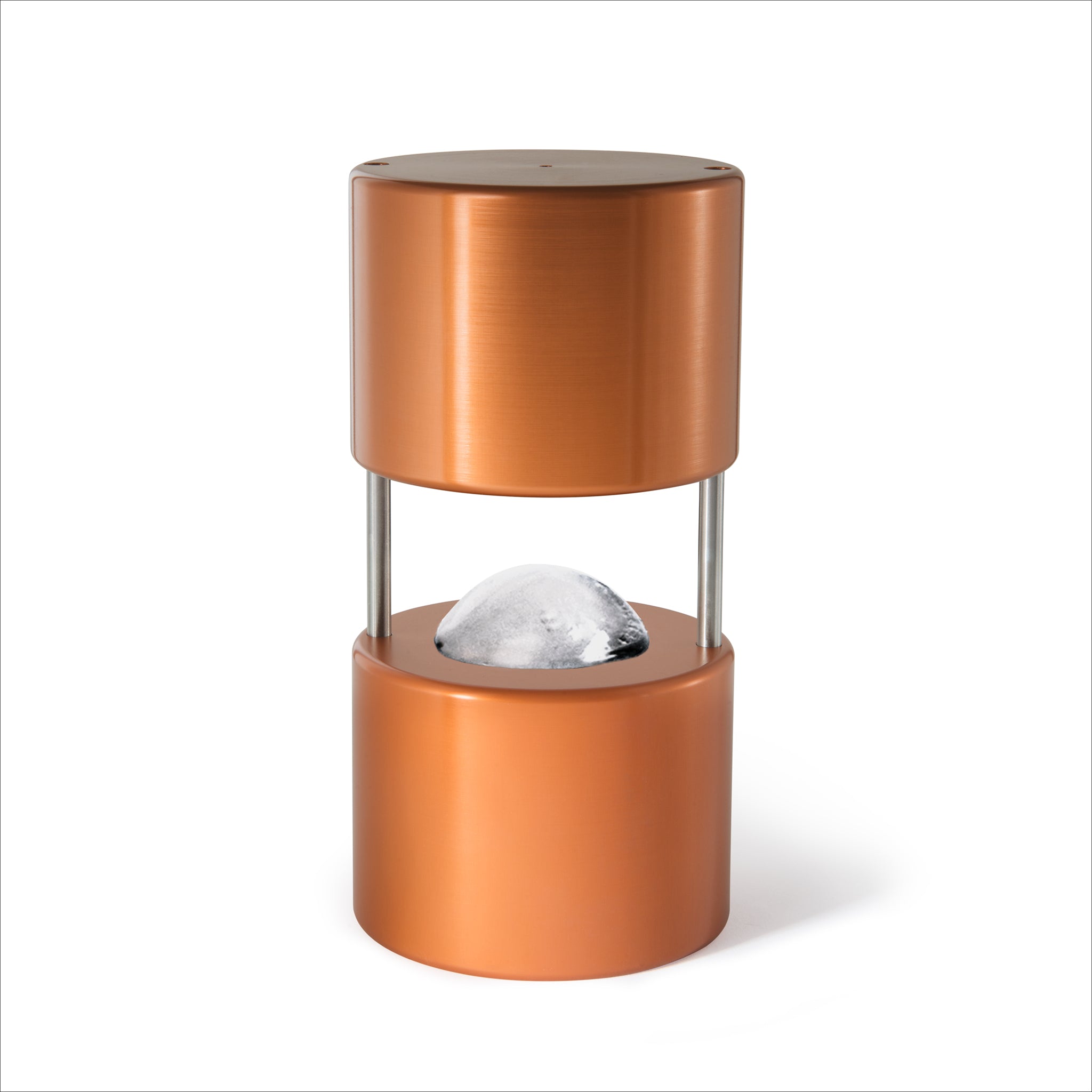 55mm ICE BALL MAKER – AEROSPACE GRADE ALUMINUM / COPPER COLOR