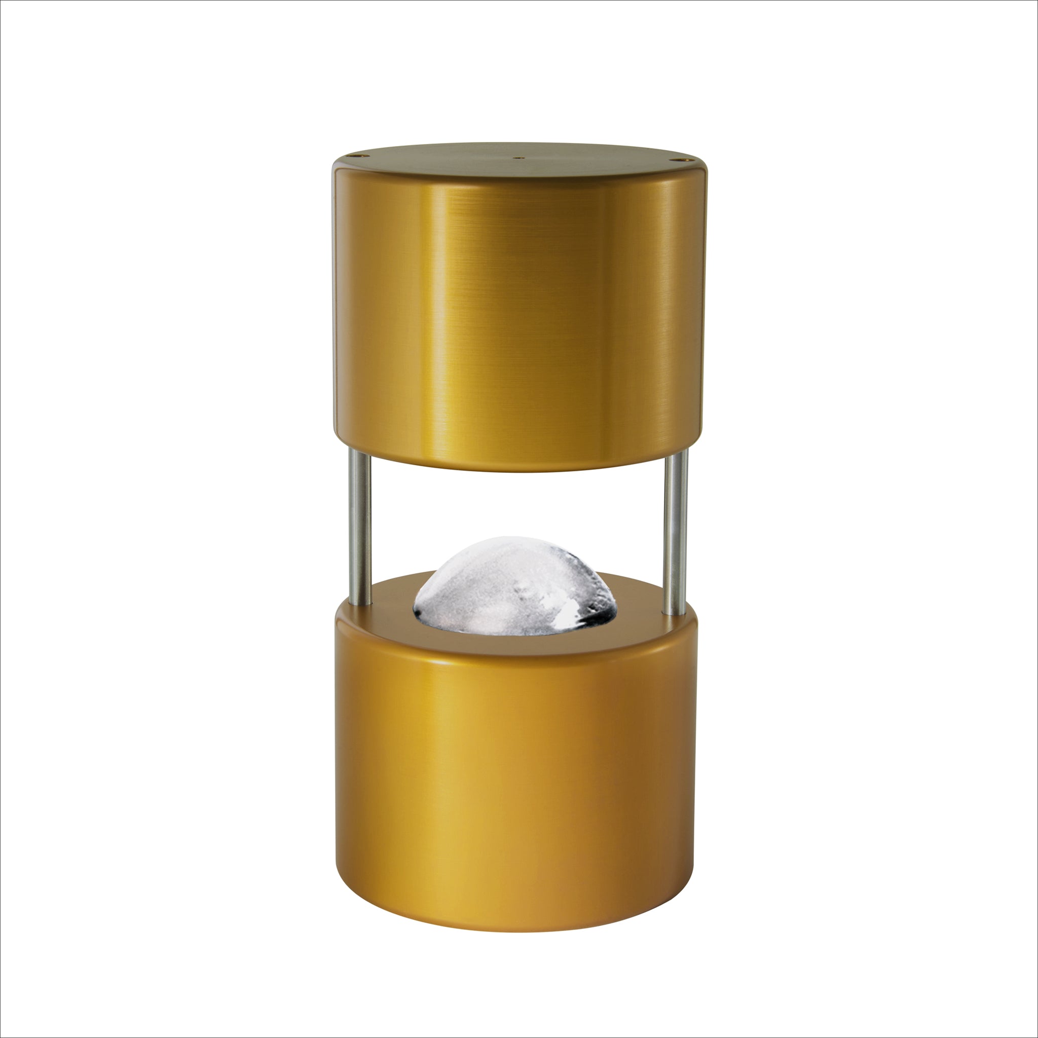 55mm ICE BALL MAKER – AEROSPACE GRADE ALUMINUM / GOLD FINISH