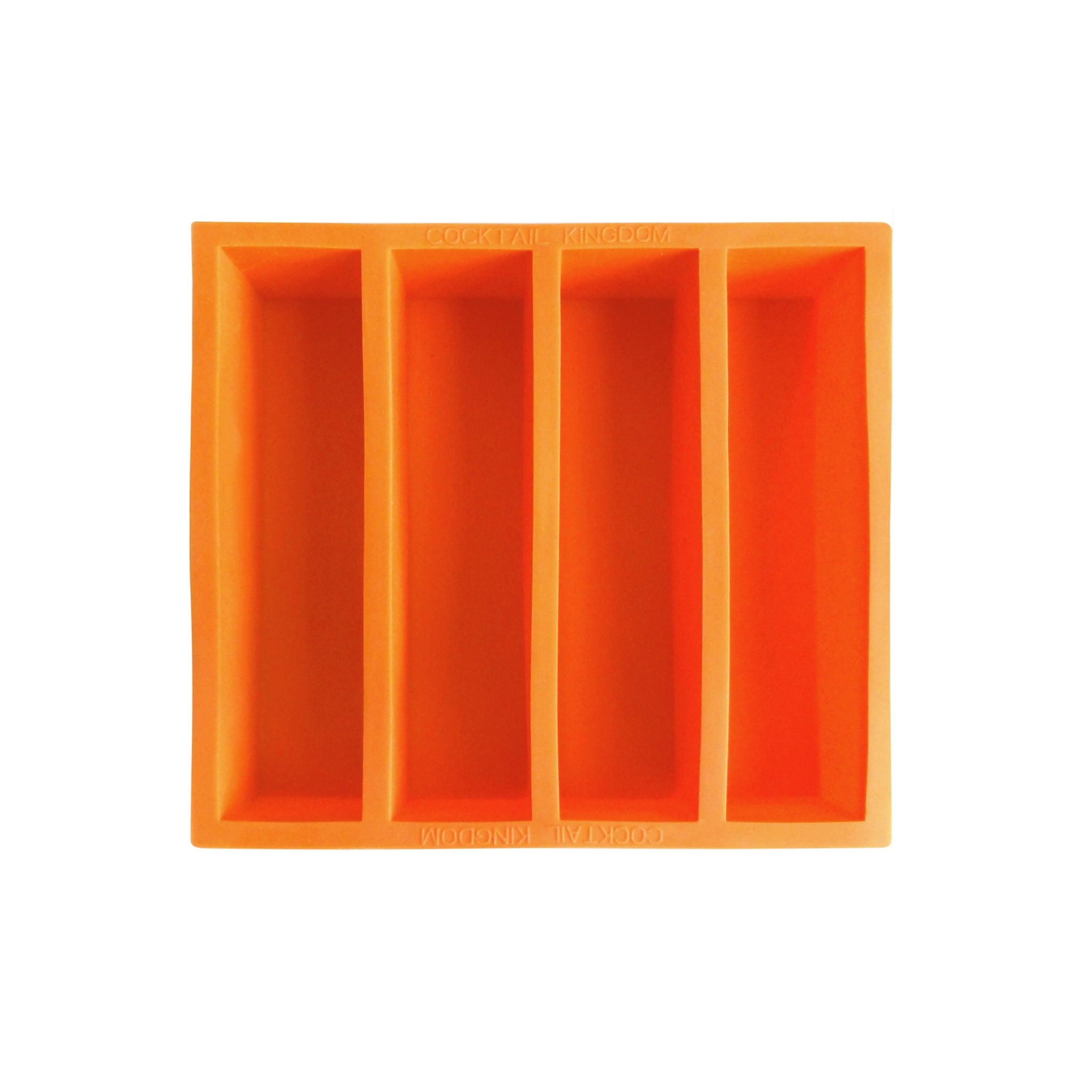 COLLINS ICE MOLD – FOOD GRADE RUBBER / ORANGE