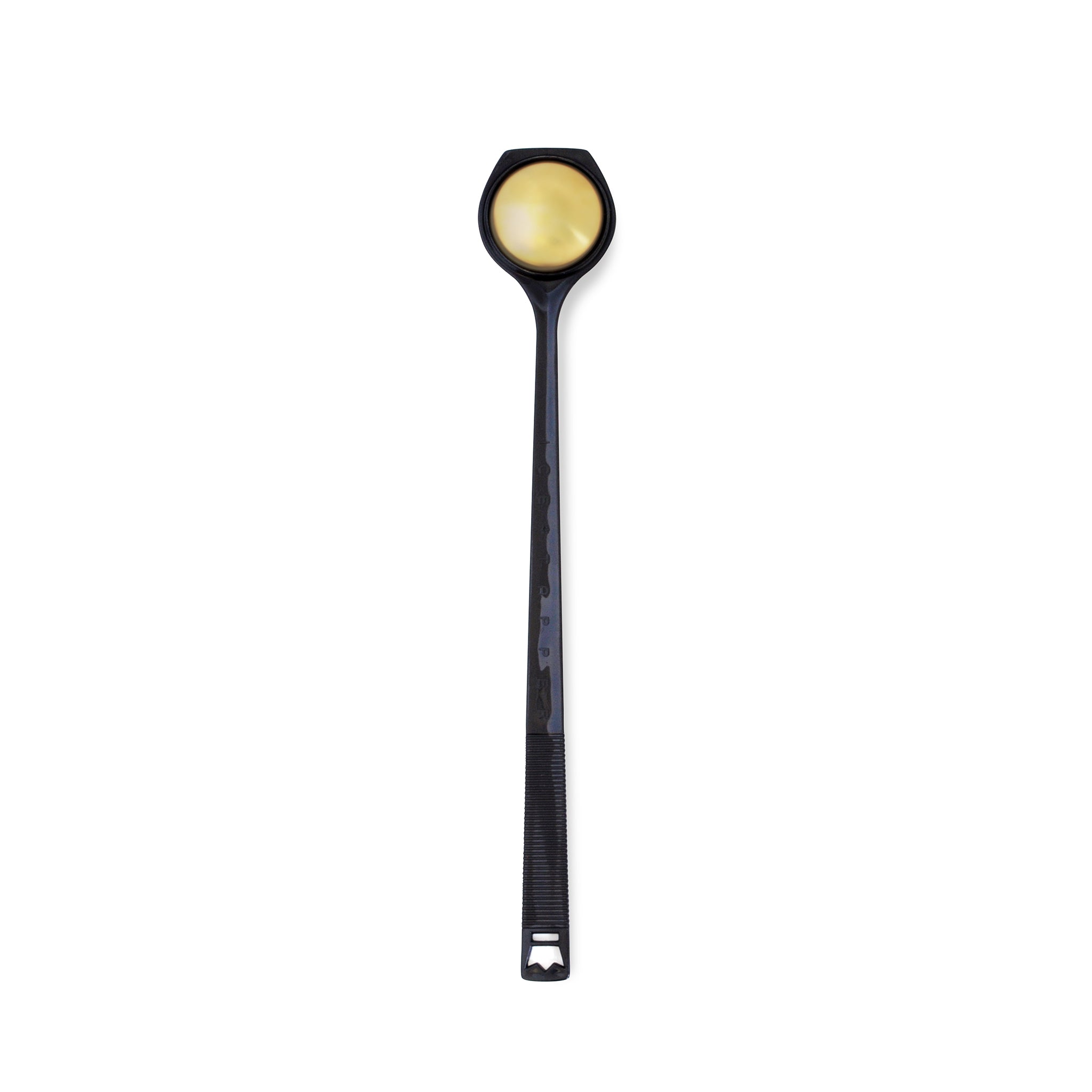 ICE TAPPER - PLASTIC AND BRASS / BLACK