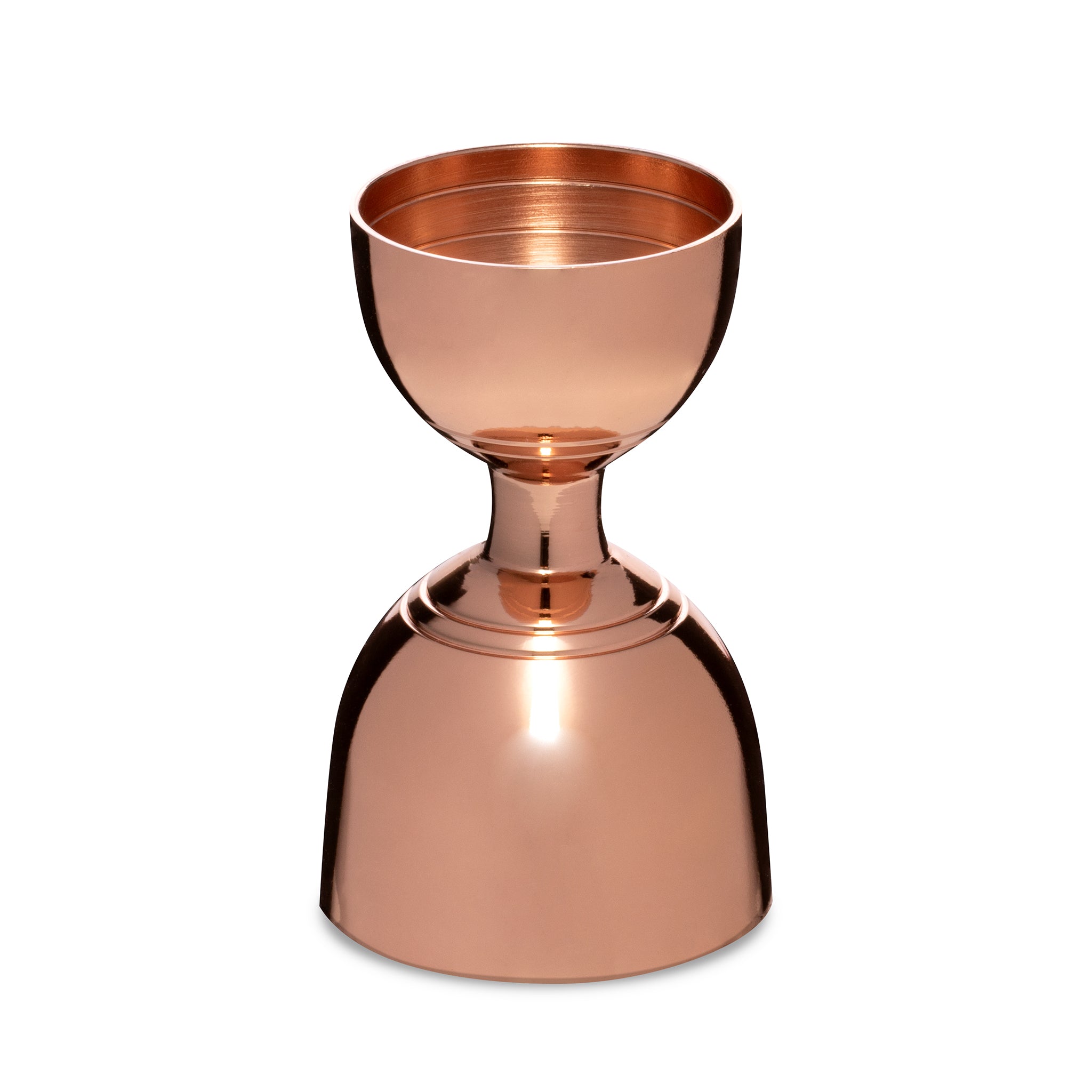 LEOPOLD® JIGGER / COPPER-PLATED / BANDED - 1oz / 2oz