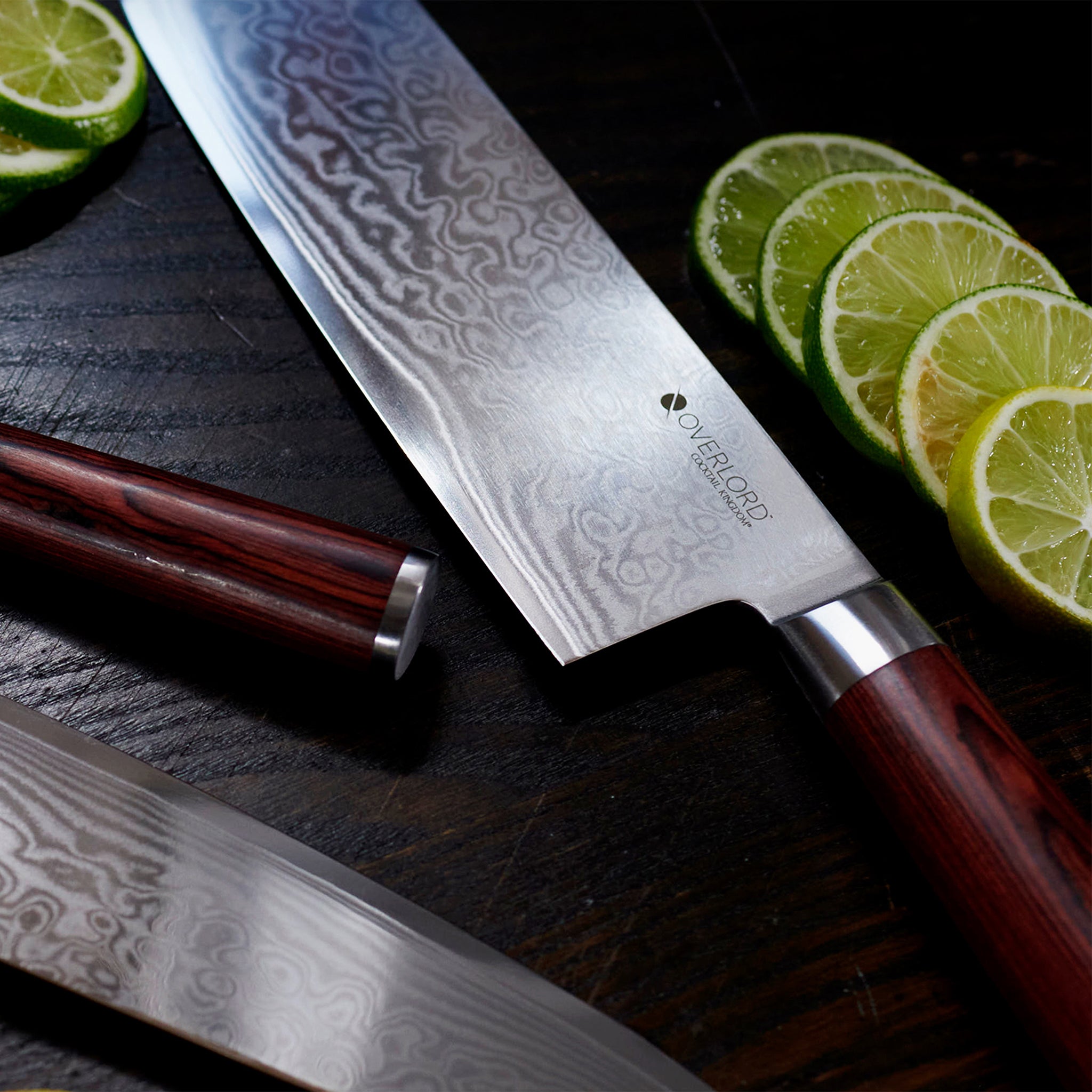 OVERLORD™ 6.8” NAKIRI KNIFE – PAKKAWOOD HANDLE