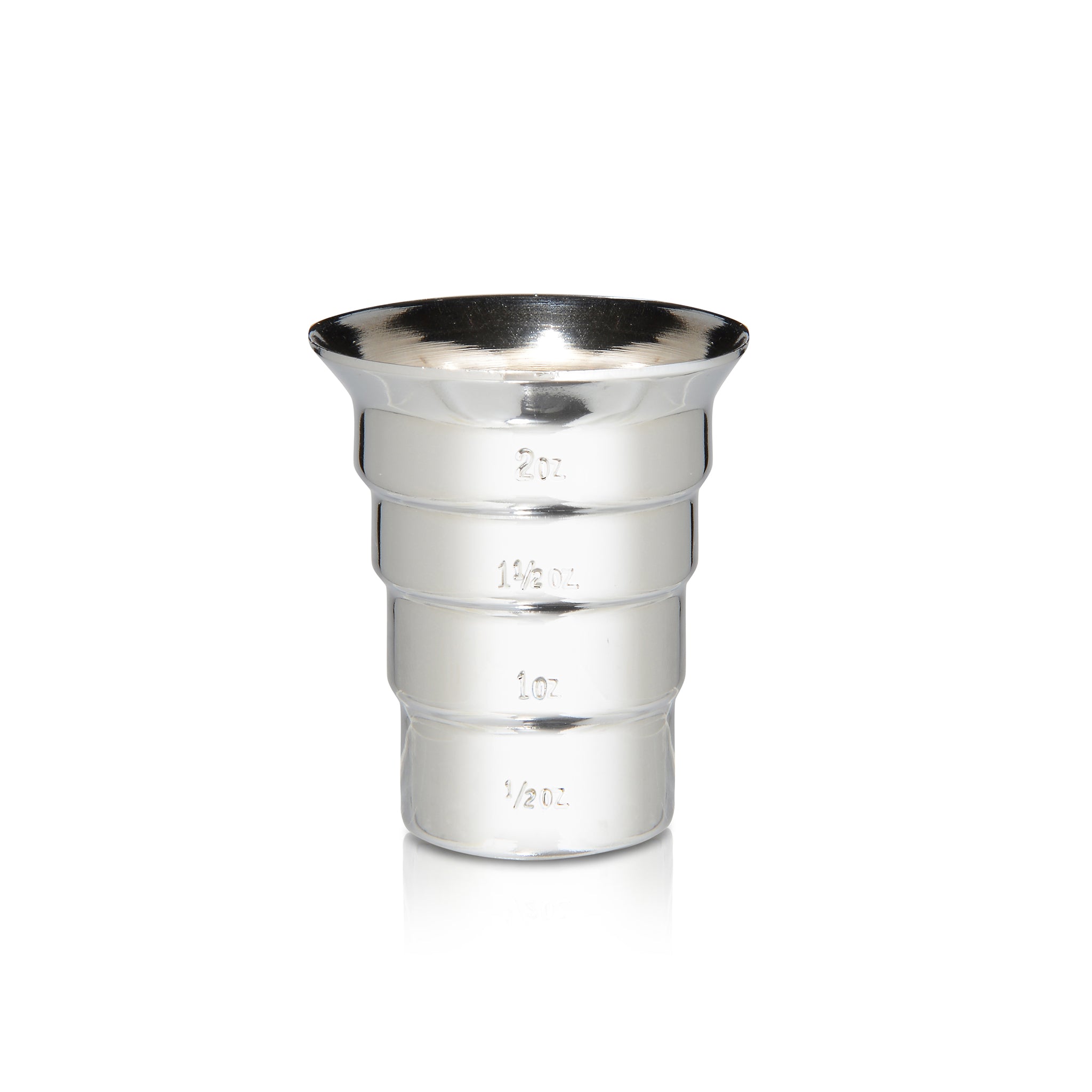 STEPPED JIGGER - NO HANDLE / STAINLESS STEEL – 2oz