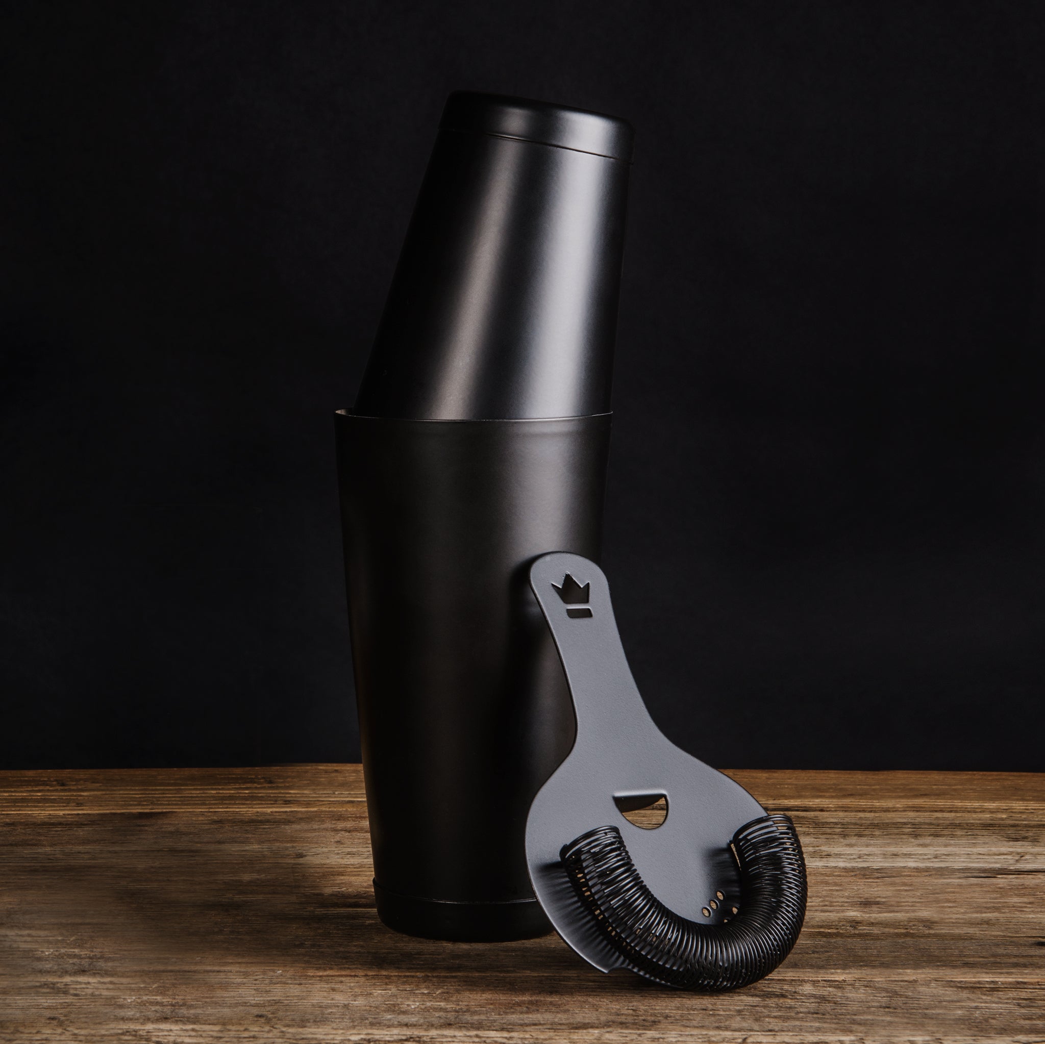 KORIKO® COCKTAIL STRAINER / MATTE BLACK