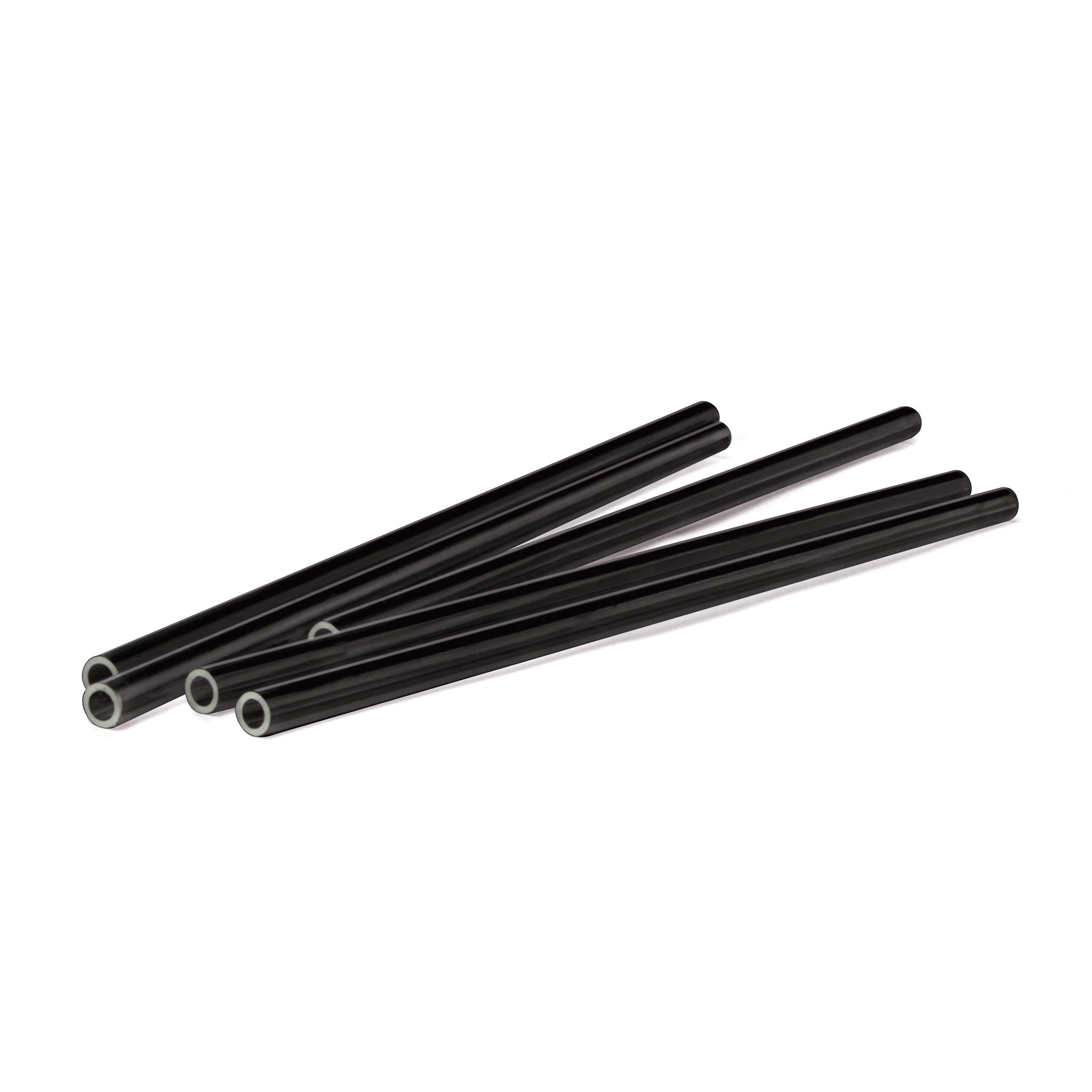 BUSWELL® STRAWS REUSABLE – BLACK - 7 7/8in / 200pcs